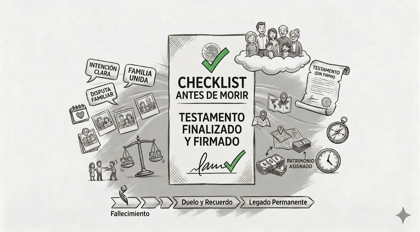 Checklist completo de documentos y activos digitales antes de morir - Miguel Farrell.