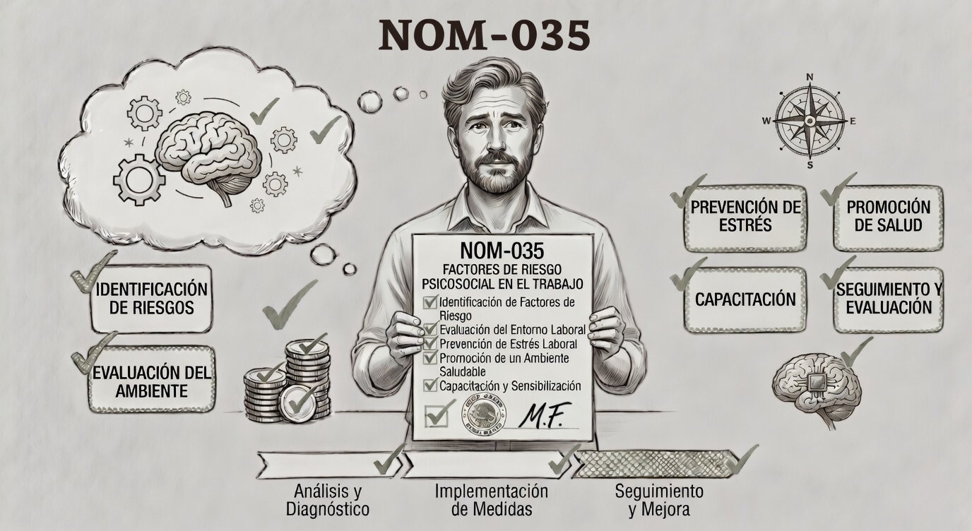 Cumplimiento de la NOM-035 y reducción de riesgos psicosociales con Past Post - Miguel Farrell.